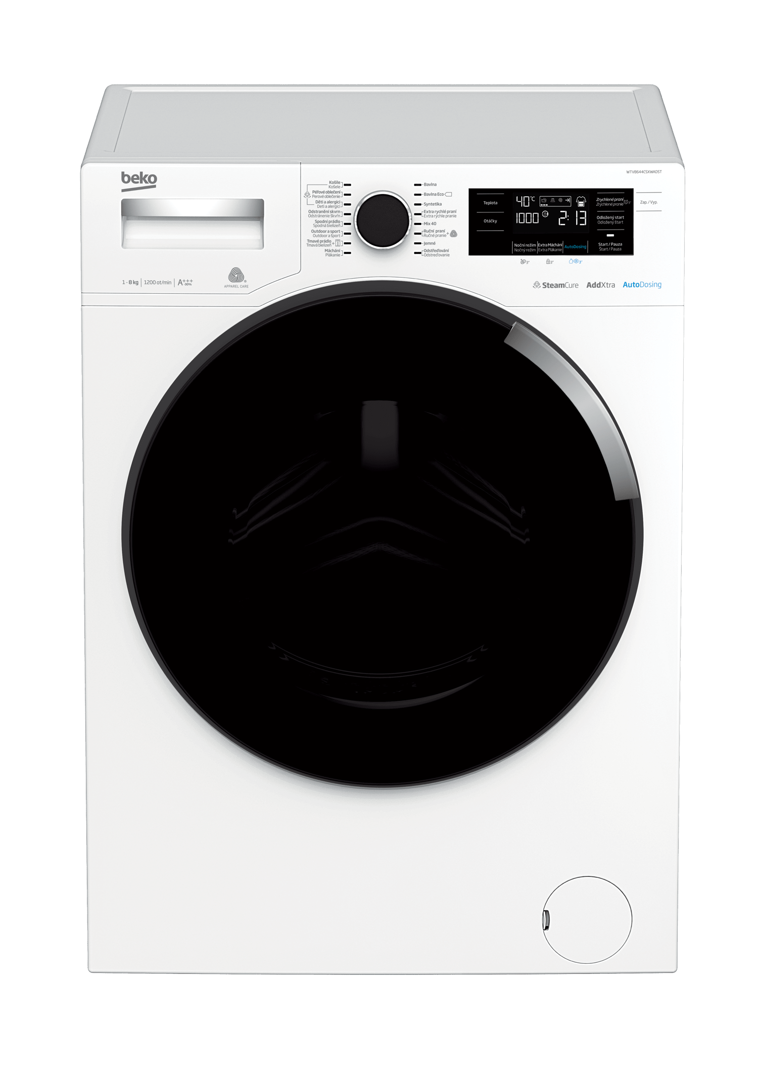 Pracka aut.BEKO WTV 8644CSXWADST